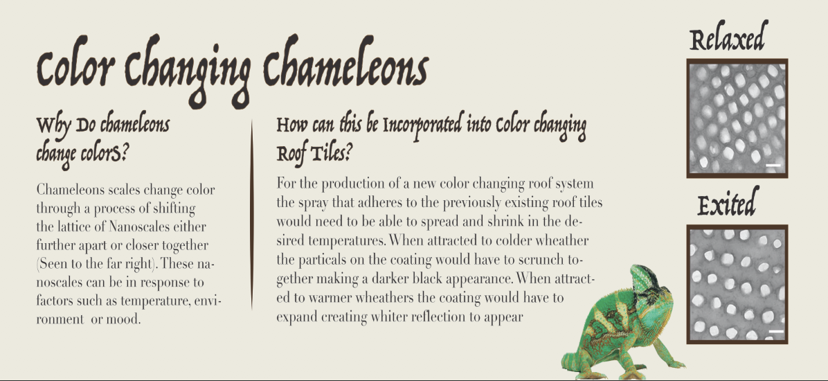 Ch"roof"matic color changing roof concept by Megan Holck