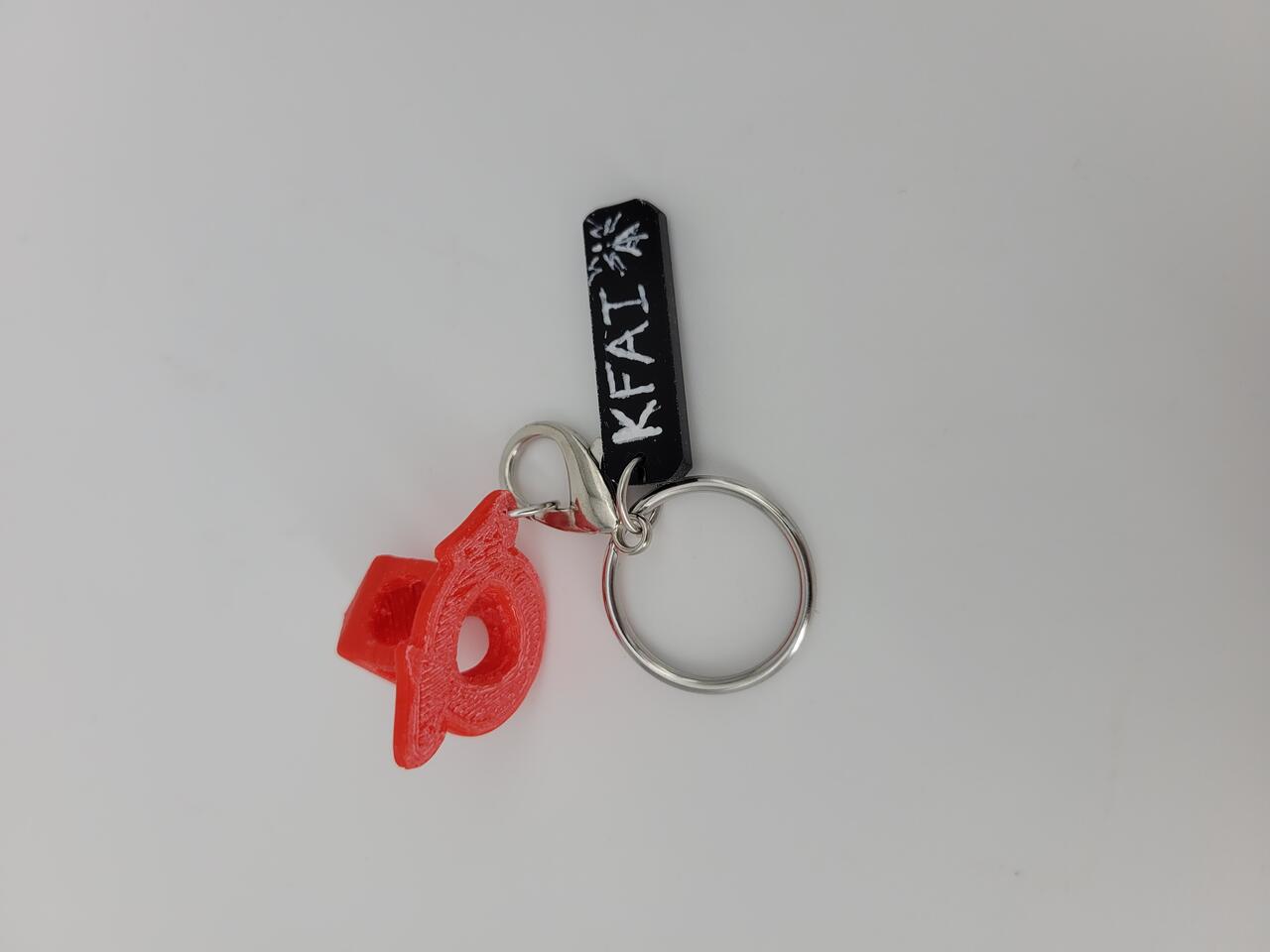 KFAI Keychain design by Ava Imholte