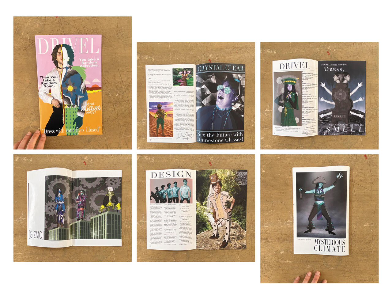 Drivel 2D zine by Cade Janvrin