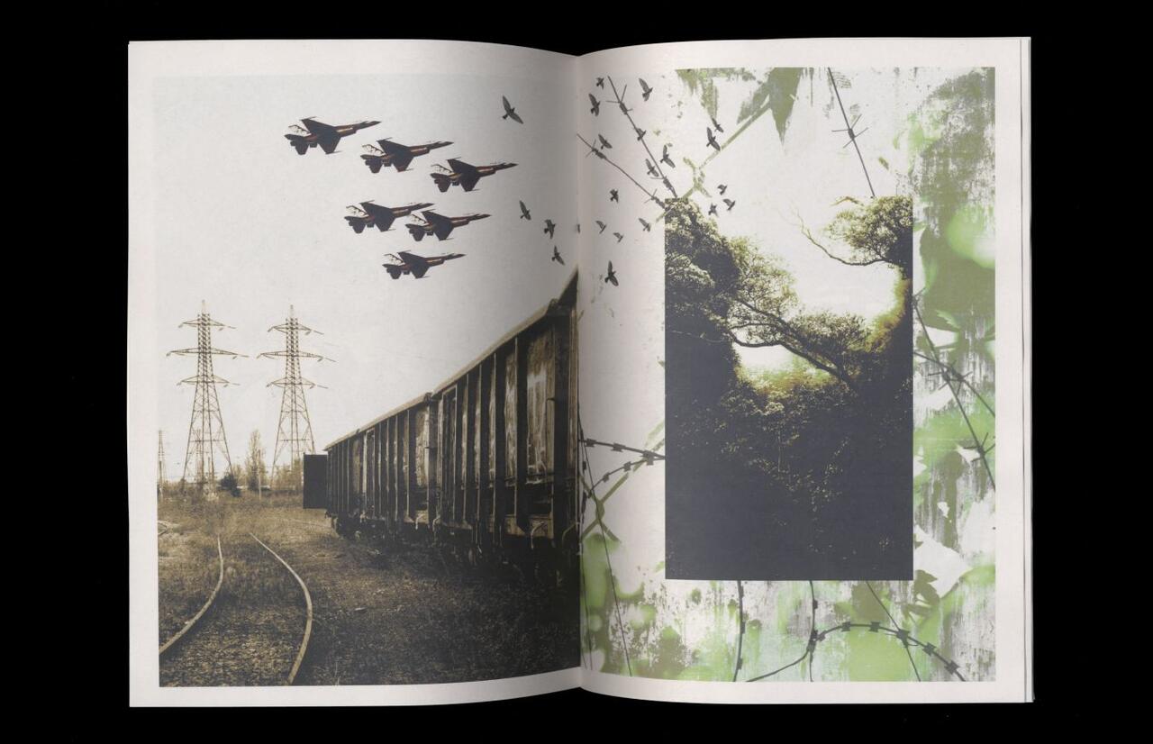 In Production booklet designed by Sarah Nelson