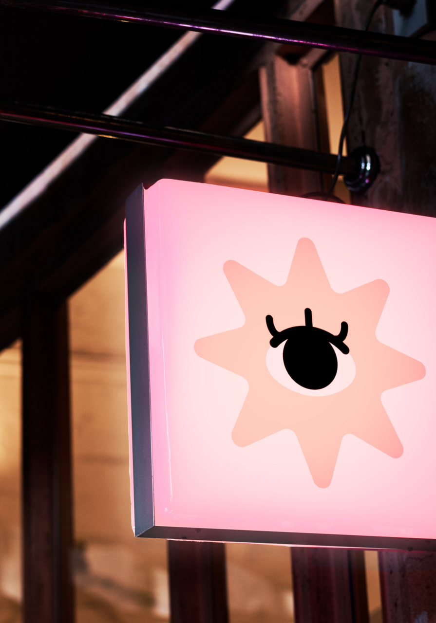 Sapphos coffee brand identity designed by Kalalyna Murphy