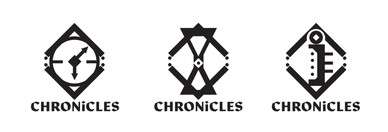 Chronicles logo and branding design by Ngan Huynh