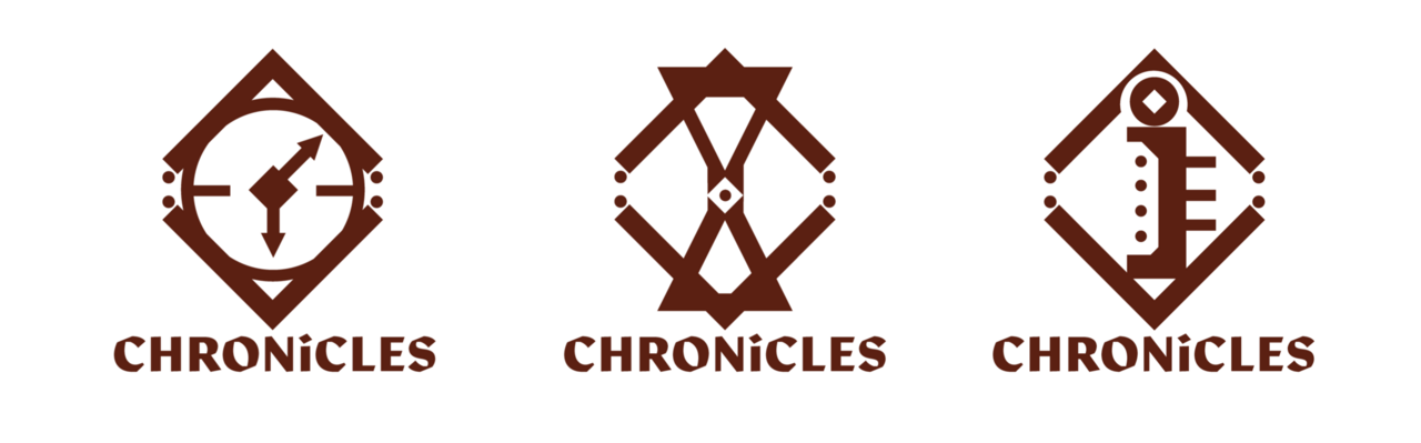 Chronicles logo and branding design by Ngan Huynh