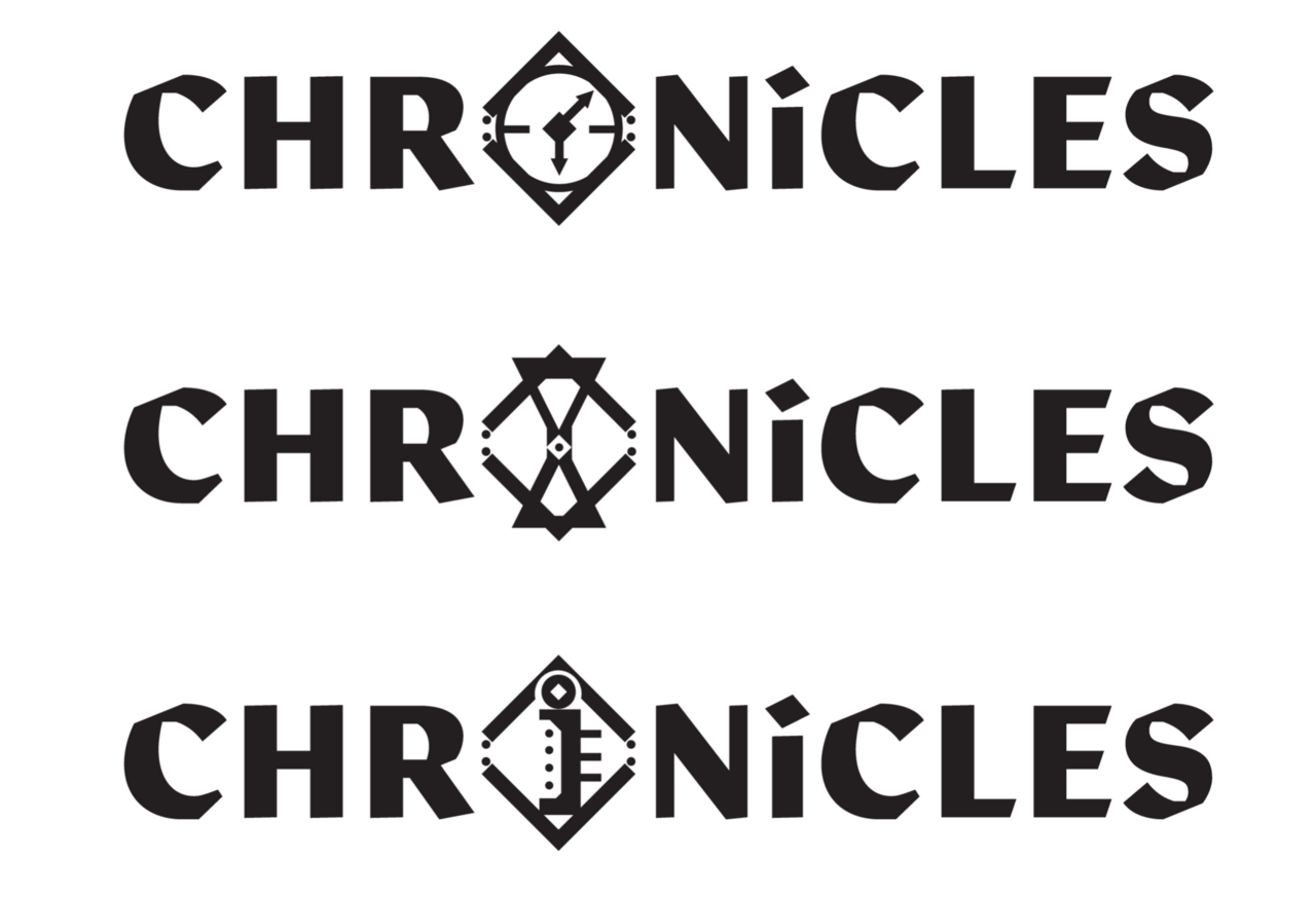 Chronicles logo and branding design by Ngan Huynh