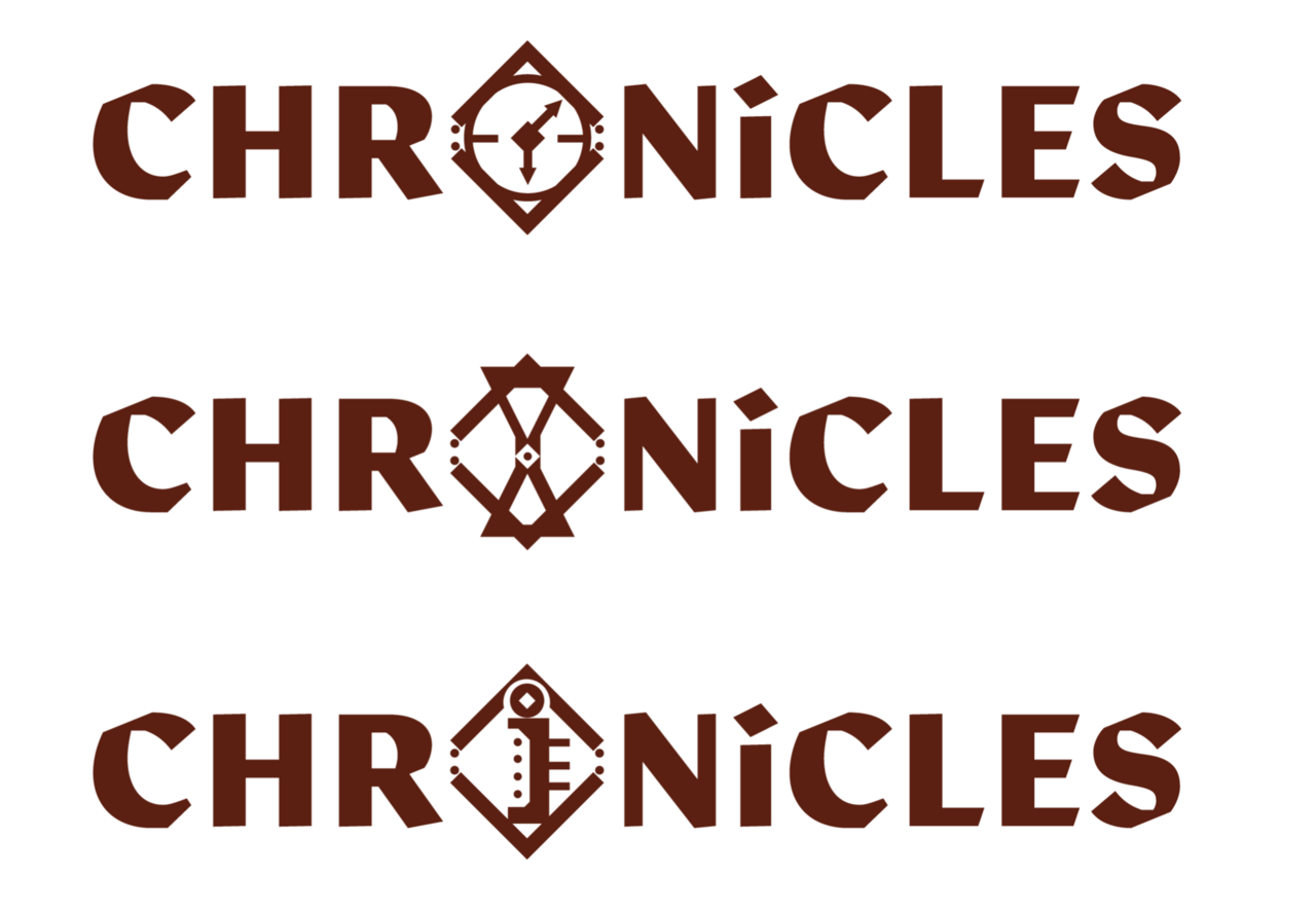 Chronicles logo and branding design by Ngan Huynh