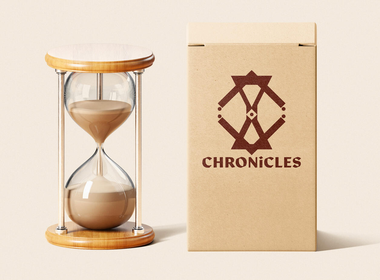 Chronicles logo and branding design by Ngan Huynh