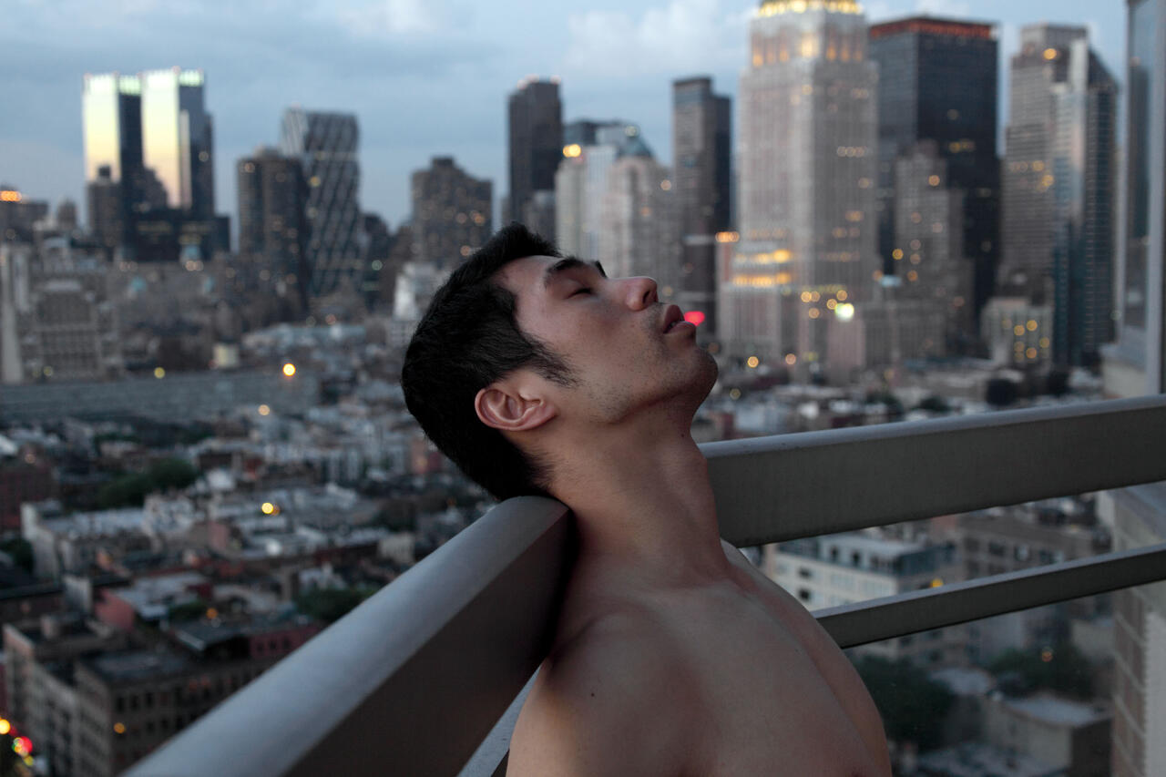 Self portrait of Shen Wei in New York