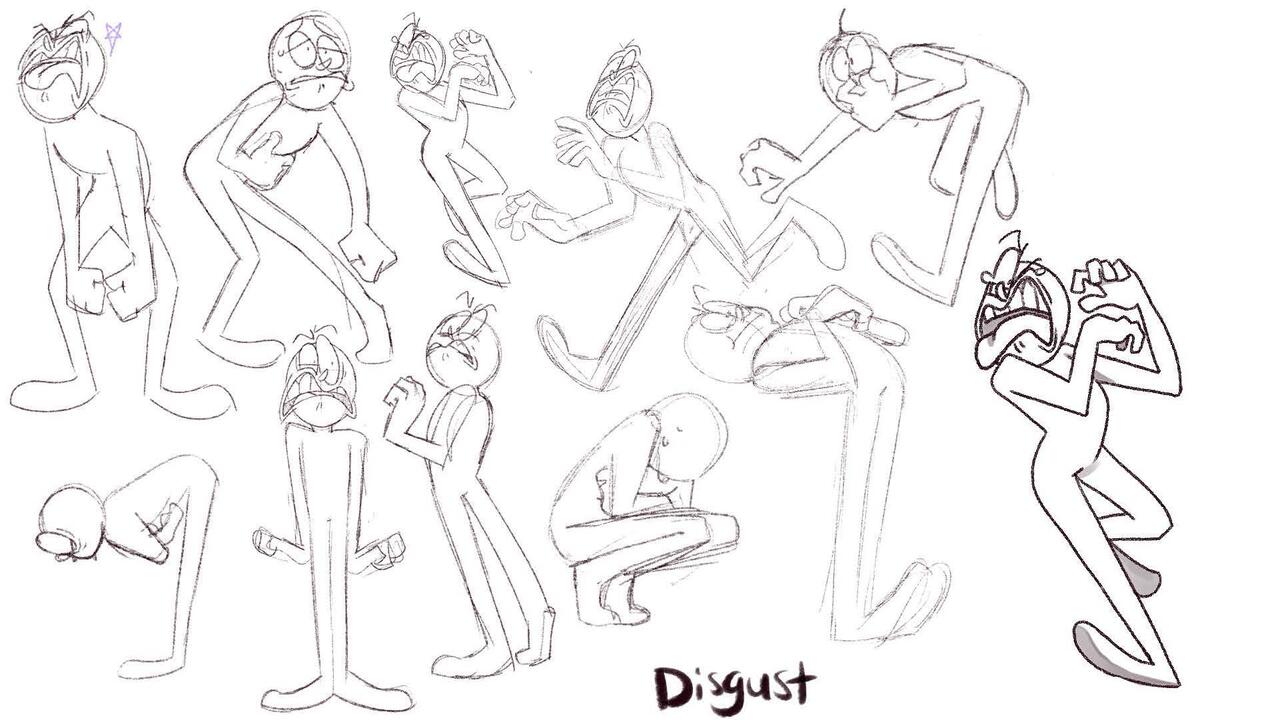 Six Emotion Pose