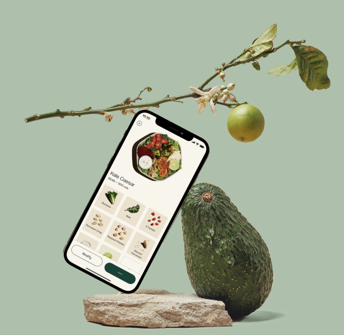 Sweet Green app campaign design by Tatiana Gancedo