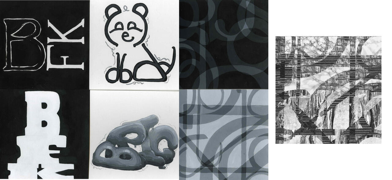 Composition Principles collage by Killion Brigid