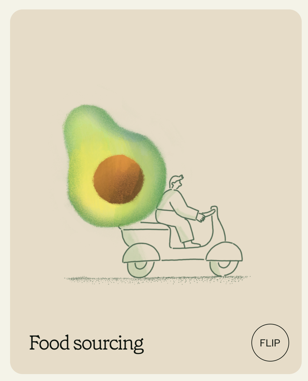 Sweet Green app campaign design by Tatiana Gancedo