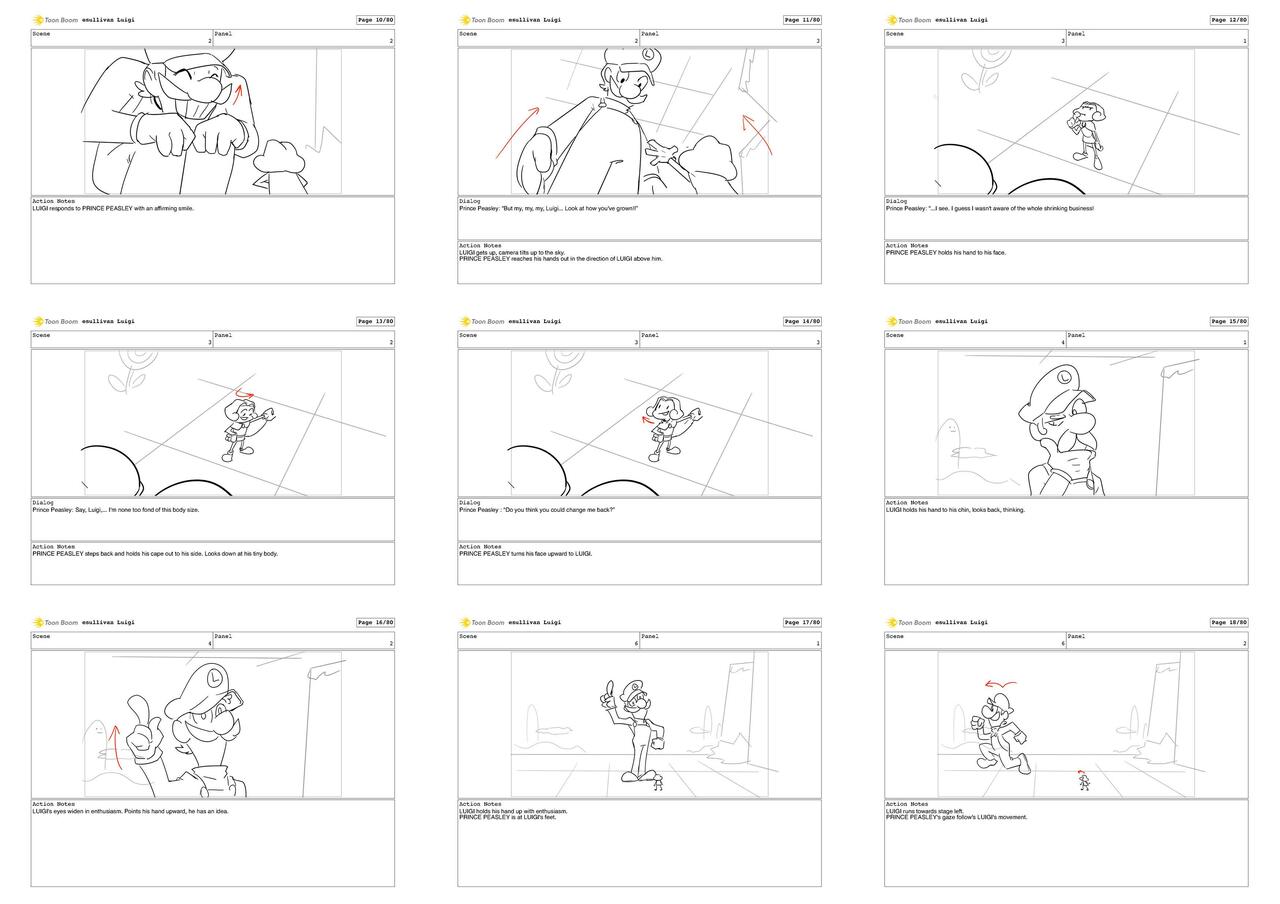 Video Game StoryBoard Page 2