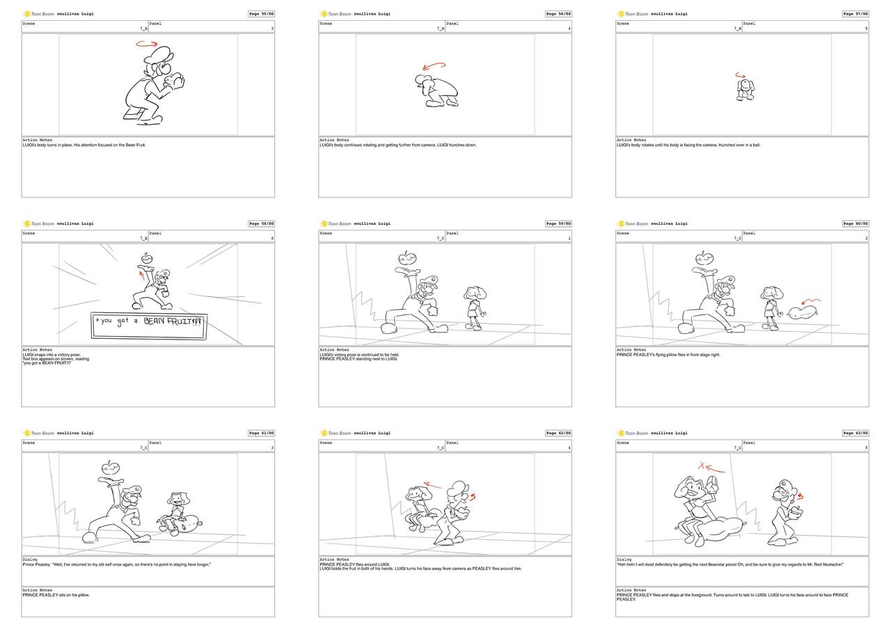 Video Game StoryBoard Page 7