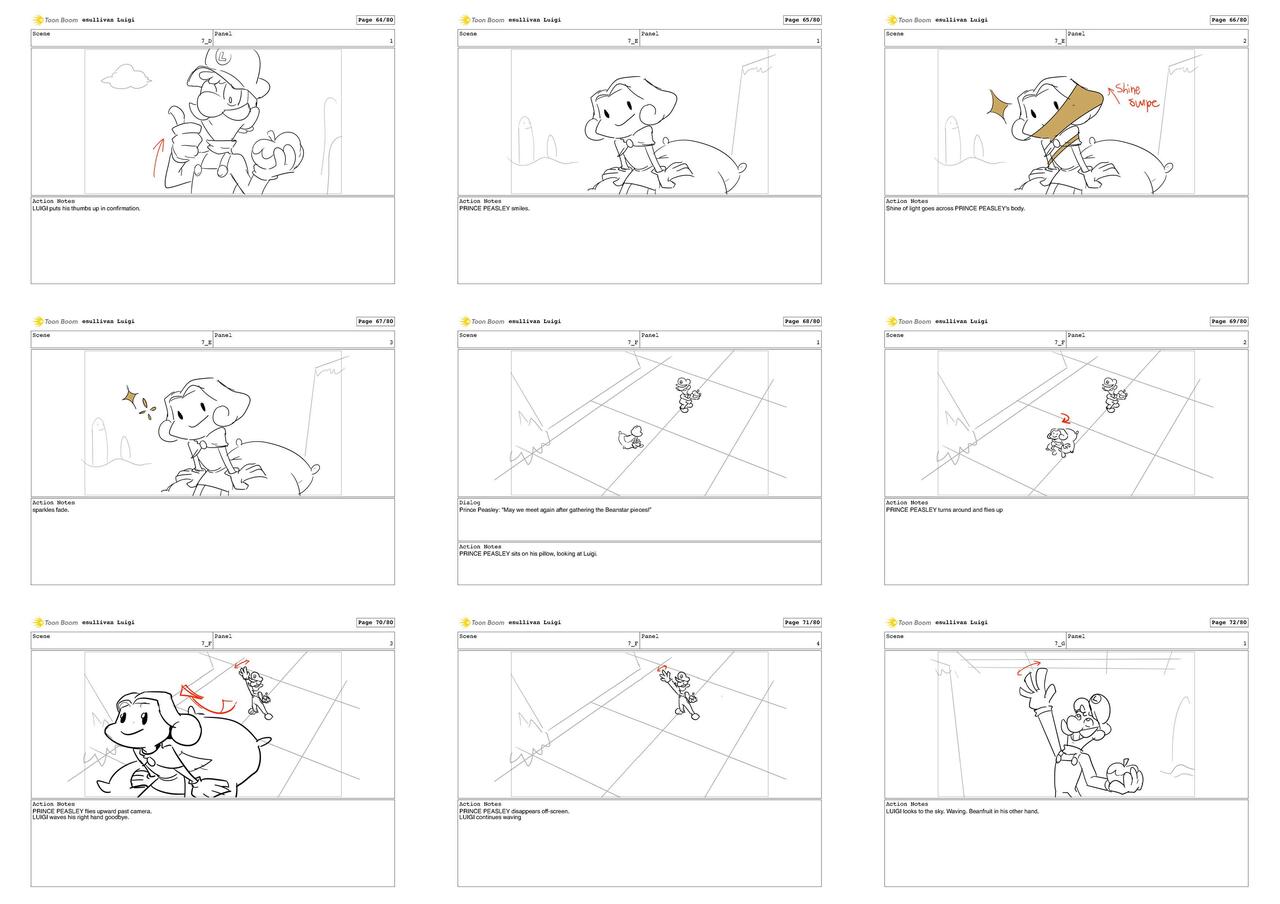 Video Game StoryBoard Page 8