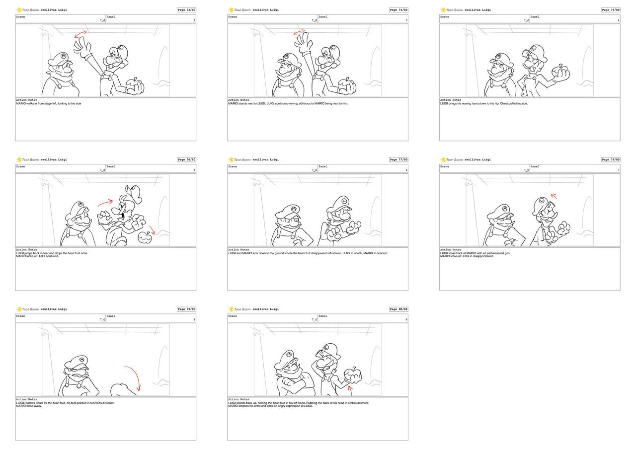 Video Game StoryBoard Page 9
