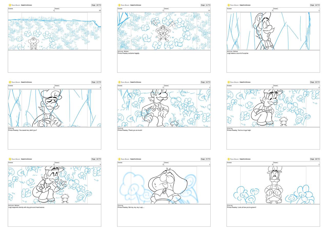 Video Game StoryBoard Page 2
