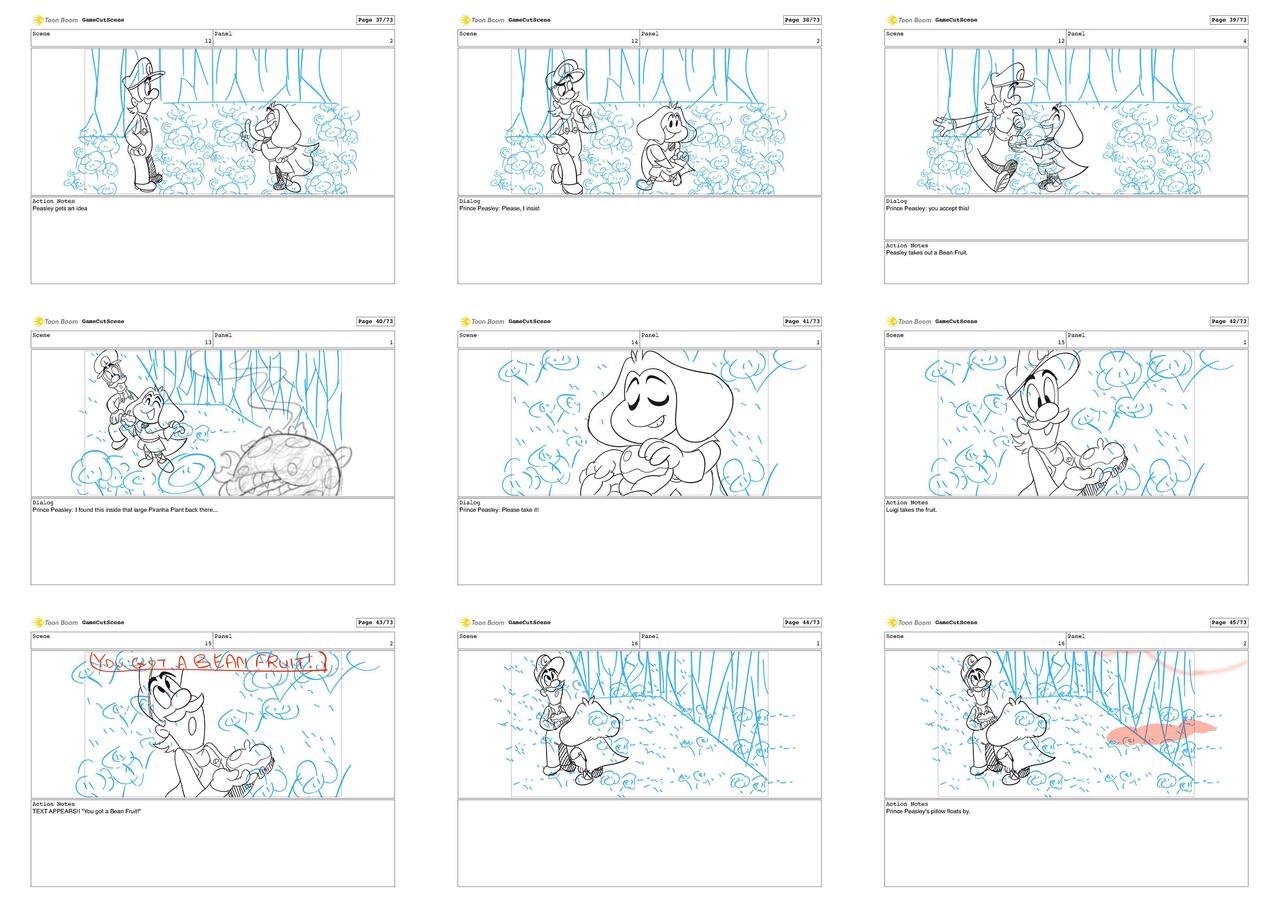 Video Game StoryBoard Page 5