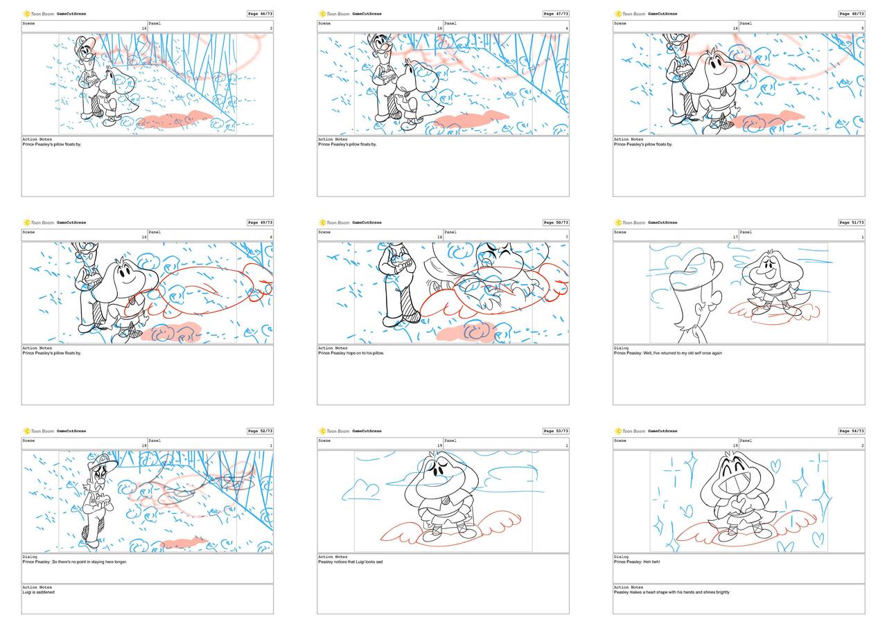 Video Game StoryBoard Page 6