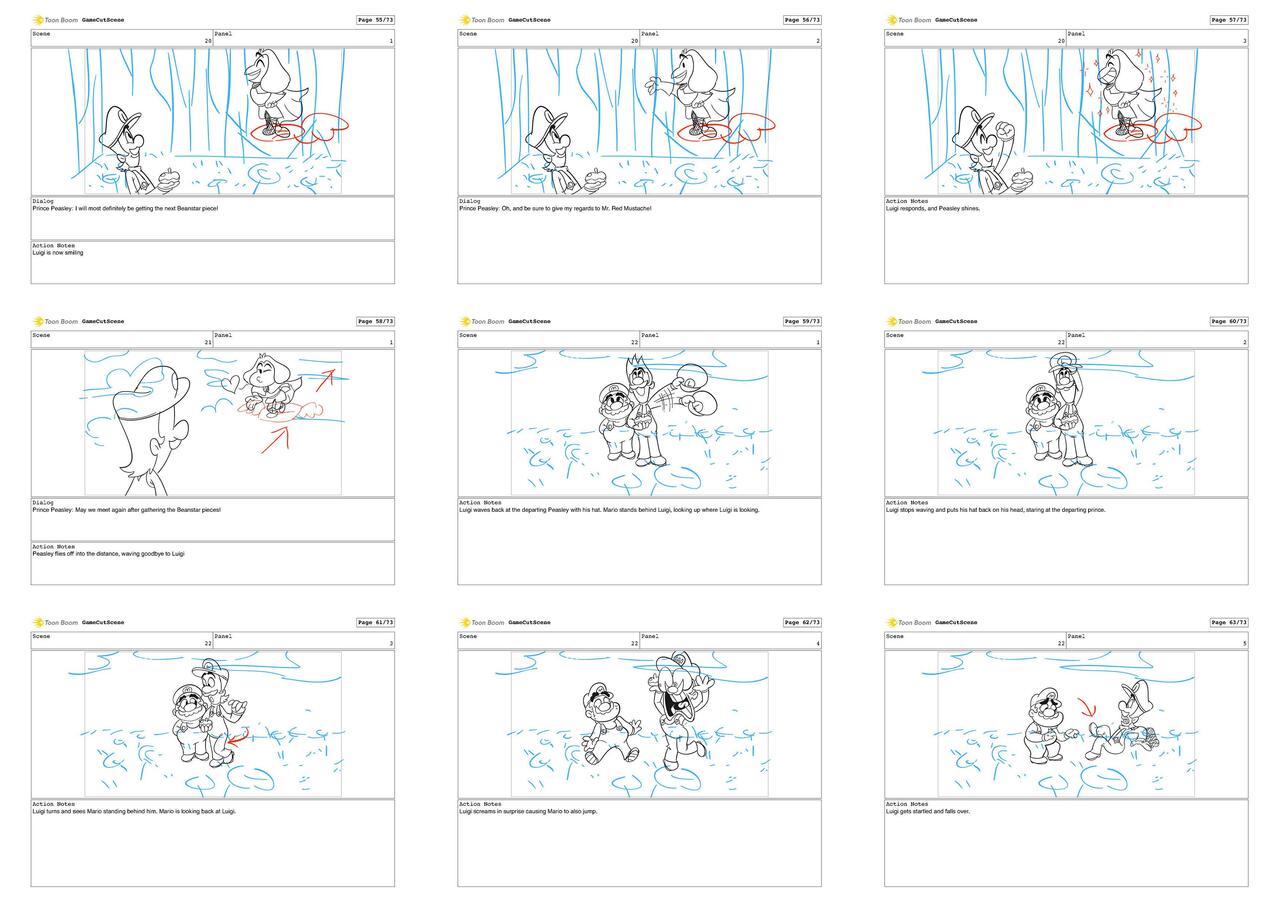 Video Game StoryBoard Page 7