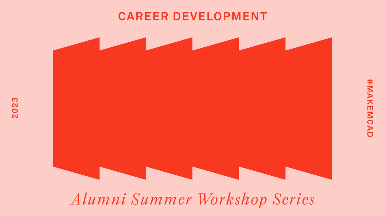 Career Development Alumni Summer Workshop Series header