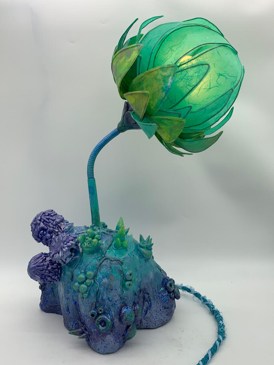 Plant inspired lamp