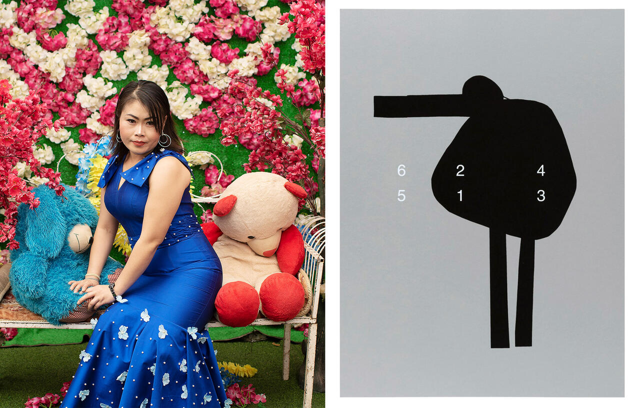 Photo by Pao Houa Her and work by Kelly Nipper