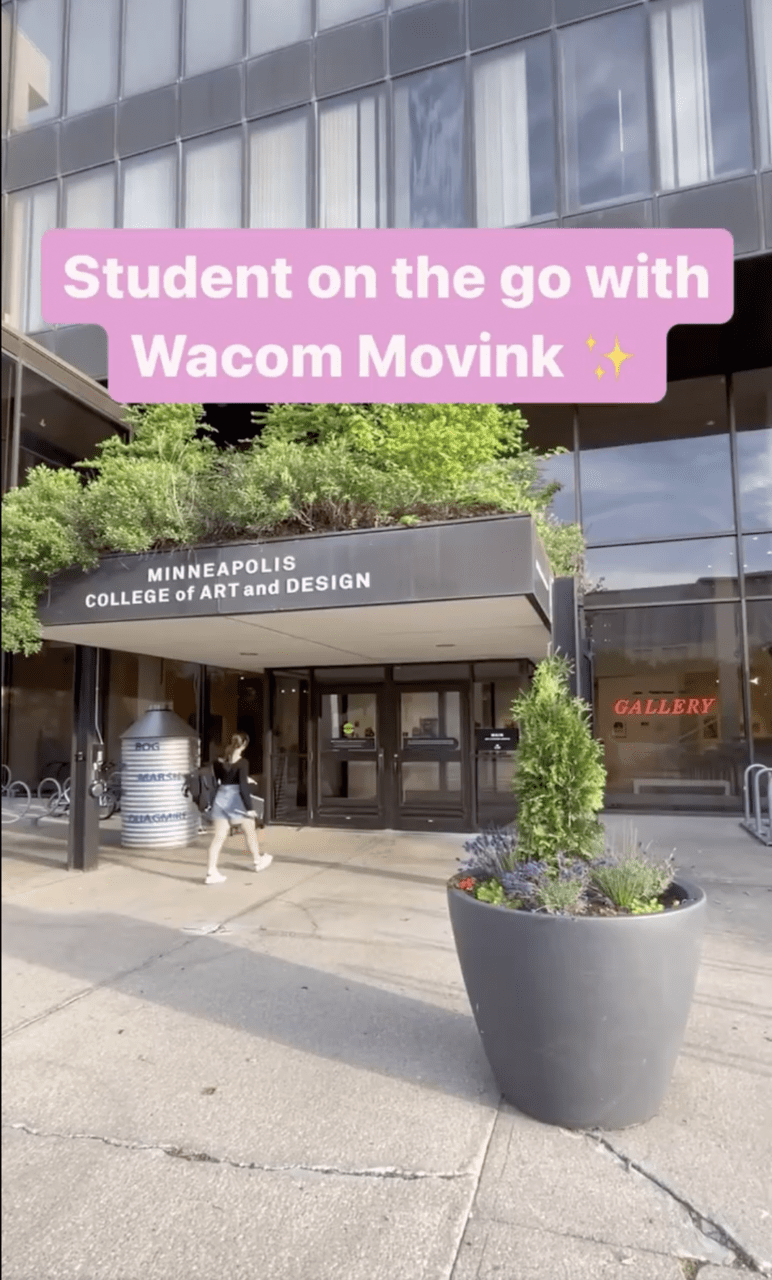 Camille Gonzalez, Wacom Education Promotion