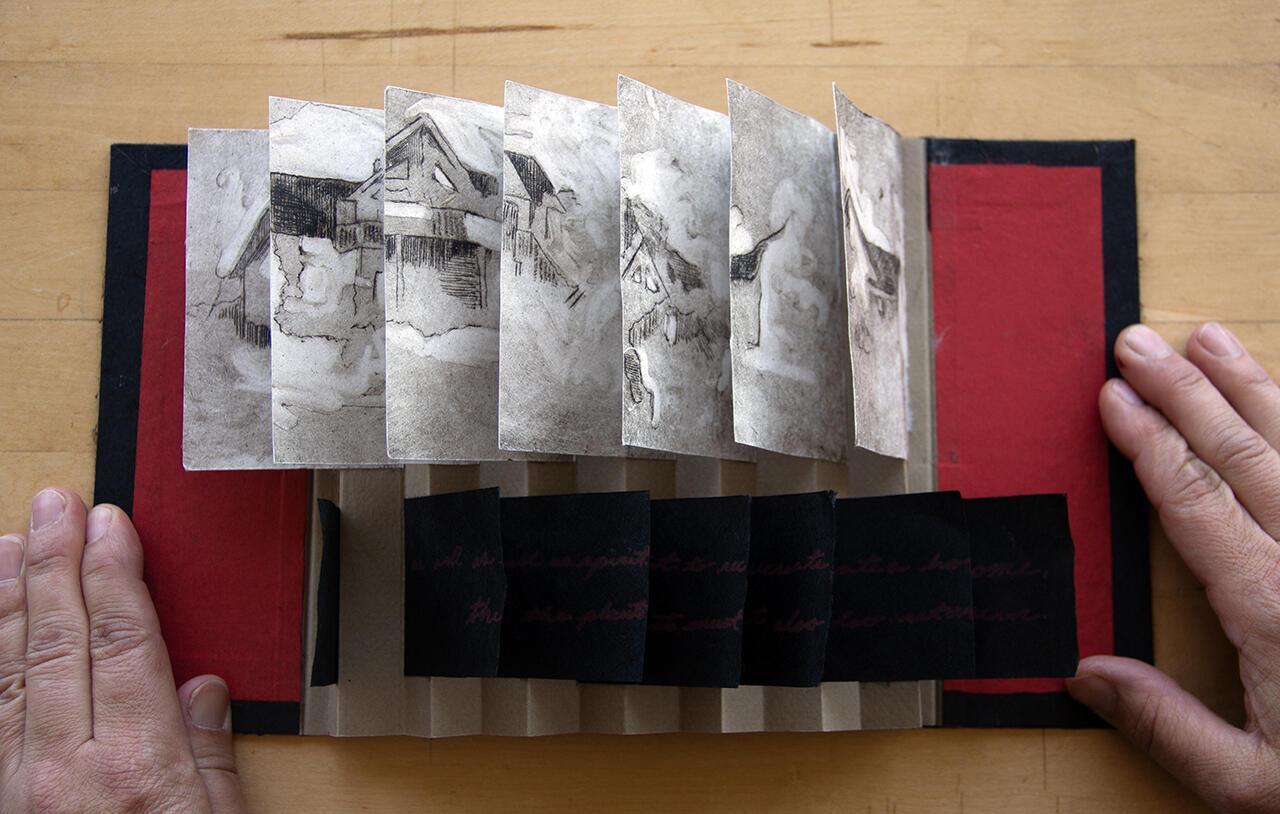 Reghan Sage rsage_artists'book for my wild berries