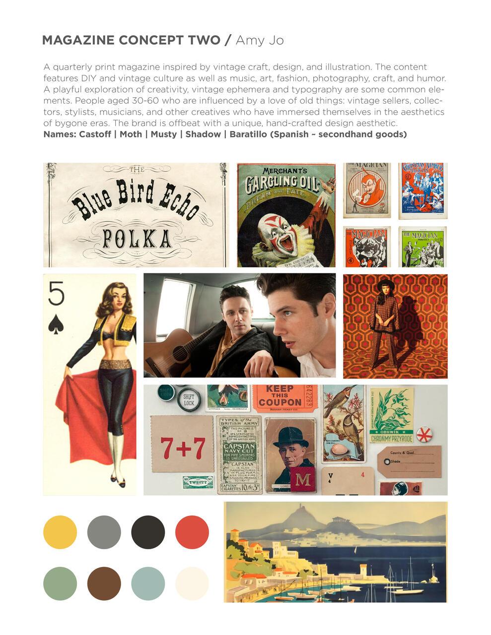 Amy Jo Flattum, "Ephemeros Moodboard"