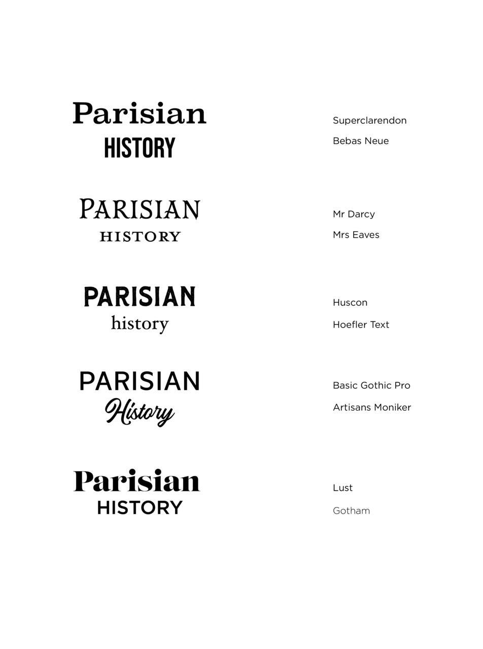 Amy Jo Flattum, "Font Pairing"