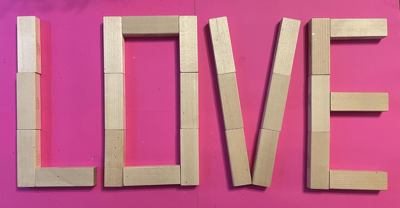 Amy Jo Flattum, "Experimental Type Jenga"