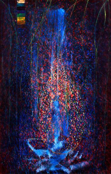  Elizabeth Erickson, Hildegard's Grace, 2010-15, oil on canvas, 60 in. x 42 in