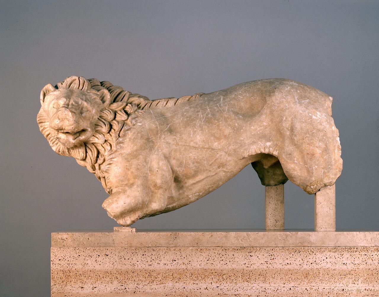 Crouching Lion, 330-317 BCE. 