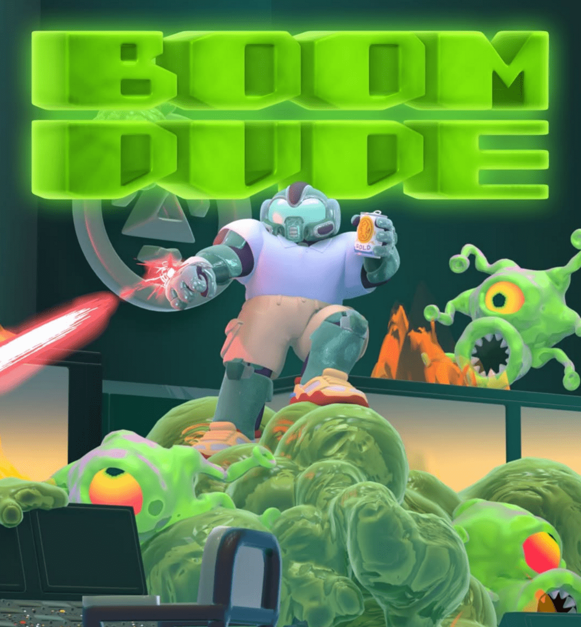 Boom Dude Promo Poster by HECK Studios