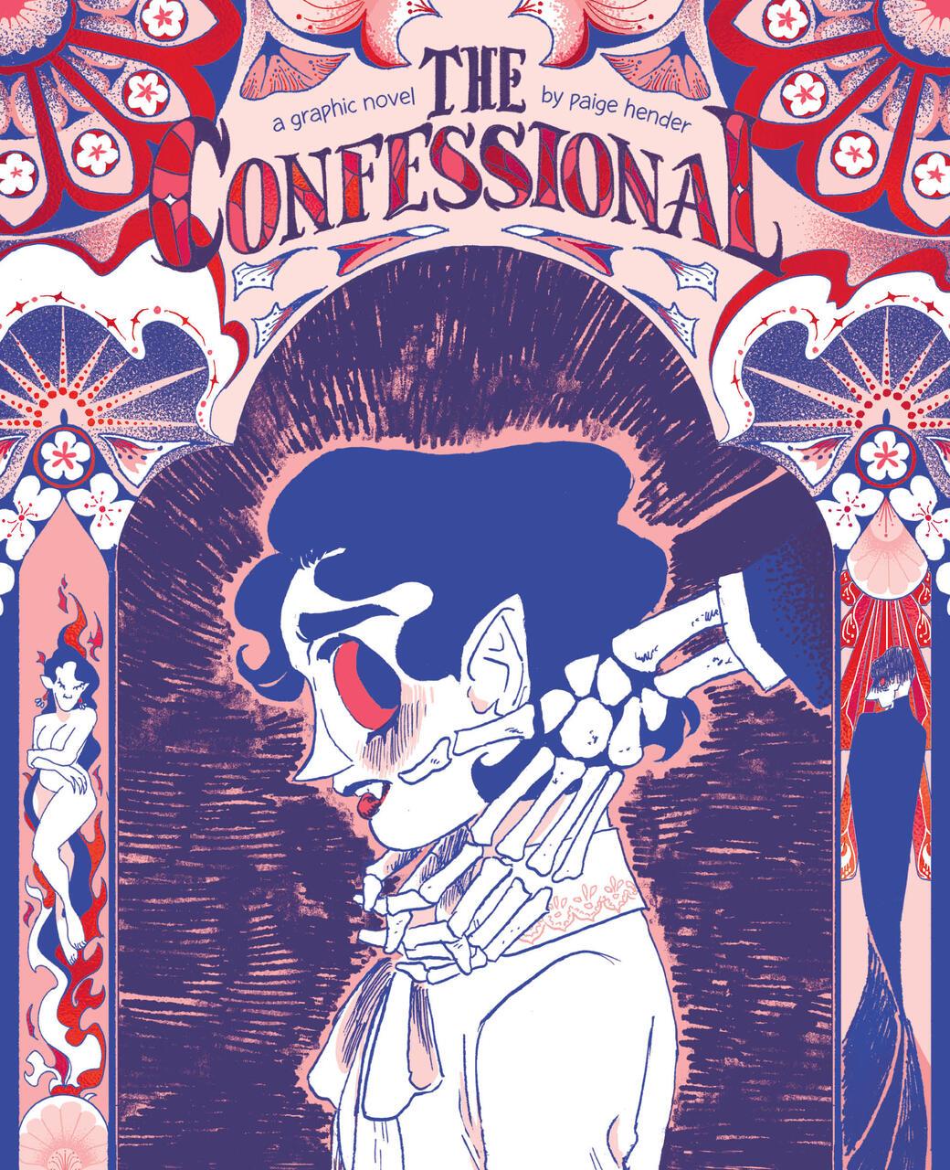 Cover of Paige Hender's debut graphic novel The Confessional.