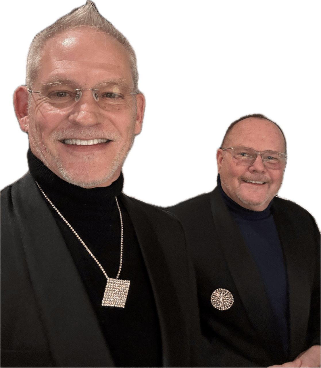 Thomas Fleisher ’89 (left) and his husband Ken Hoffman (right).