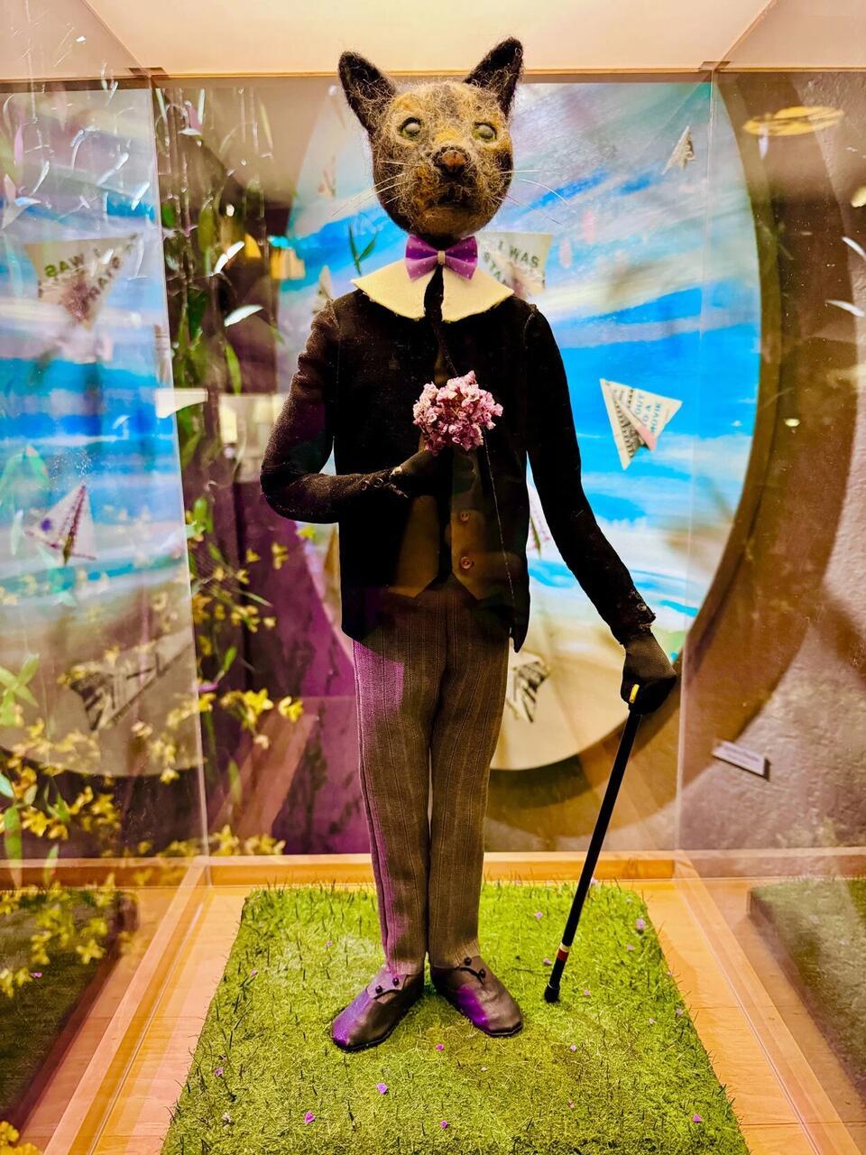 animal puppet in the "Museum of Make Believe"