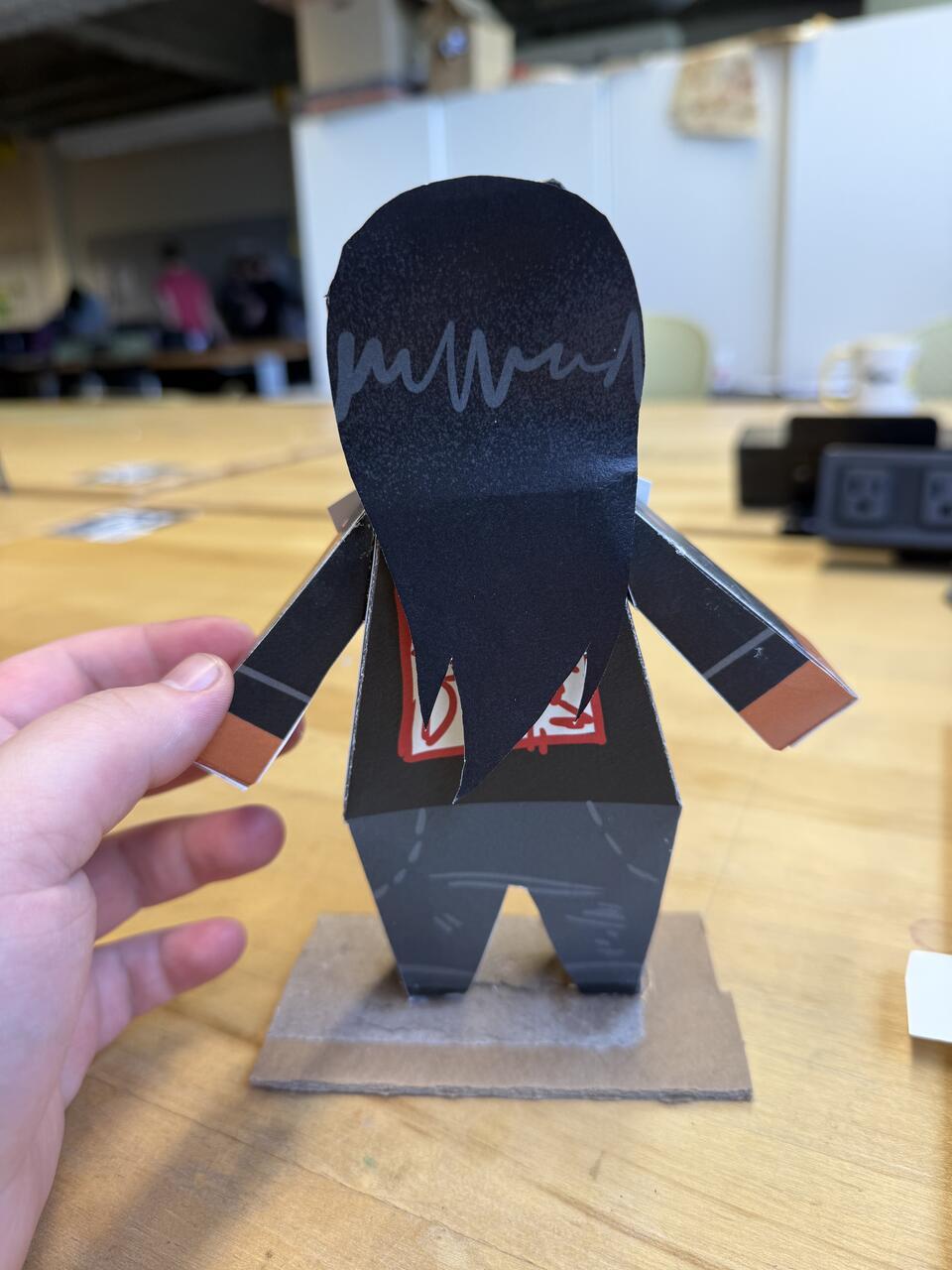 Freddy Montgomery, back view