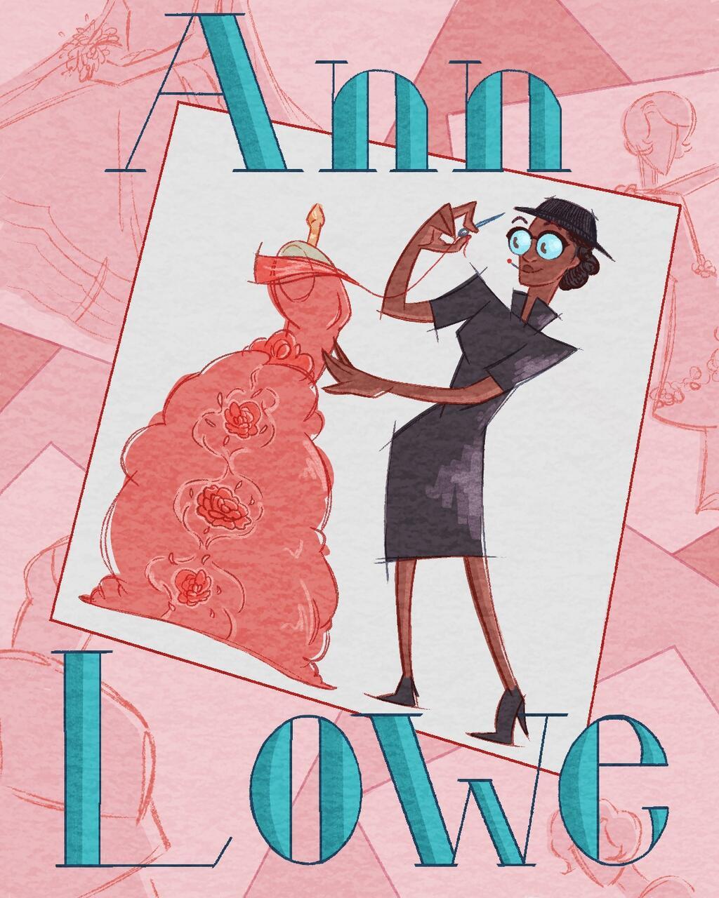 Macintosh Harroun, "Ann Lowe Poster"