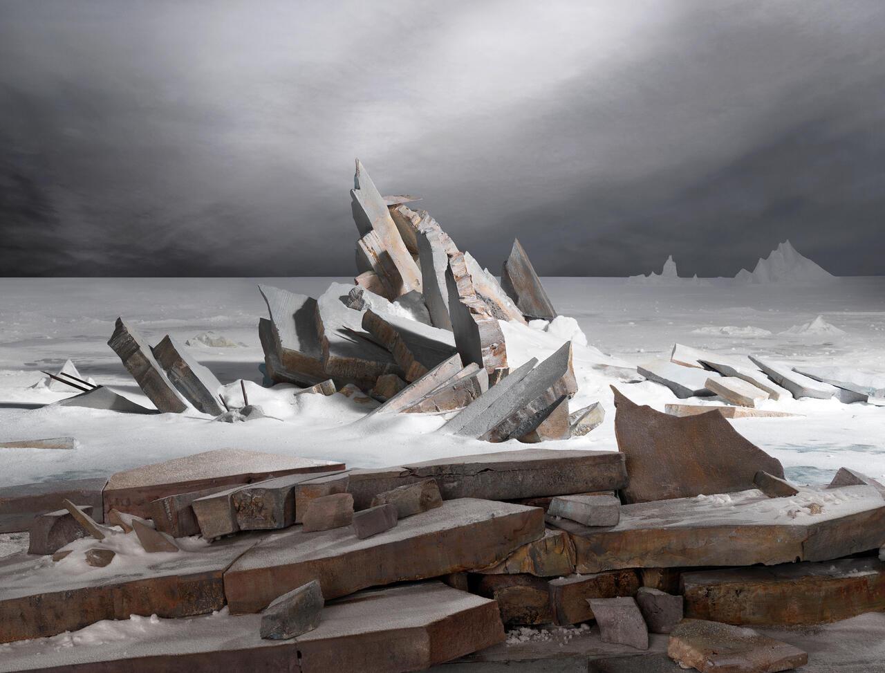 James Casebere ’76, Sea of Ice