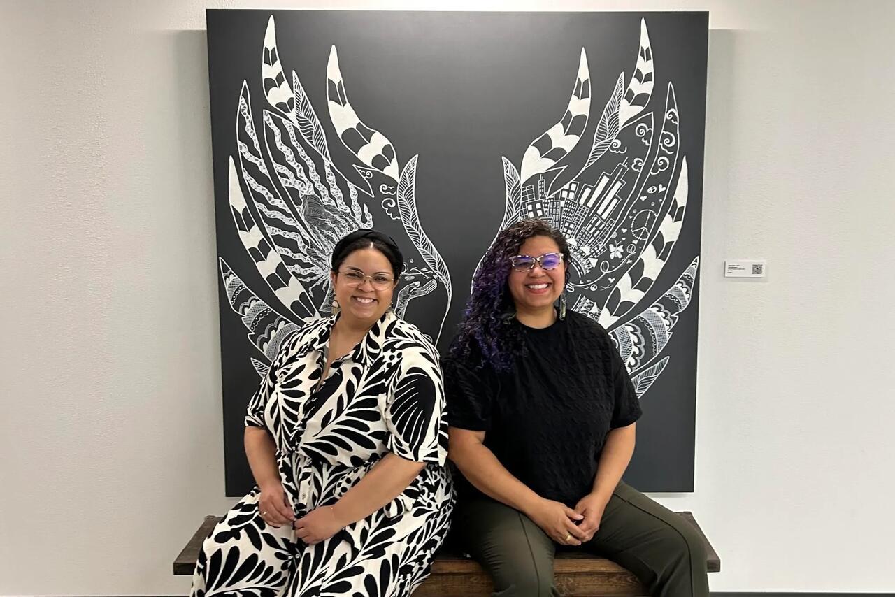 Keisha Williams and Esther Callahan