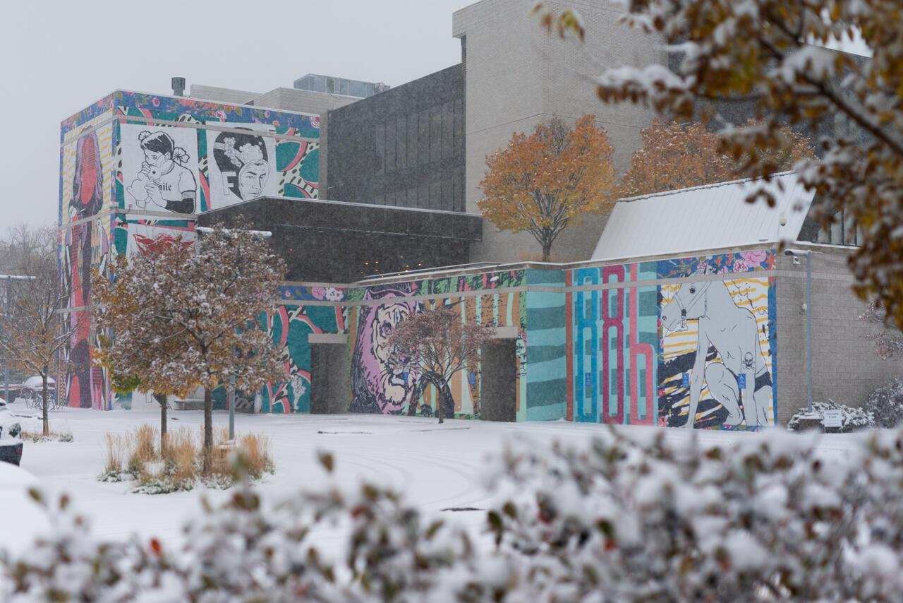 MCAD Campus in Winter