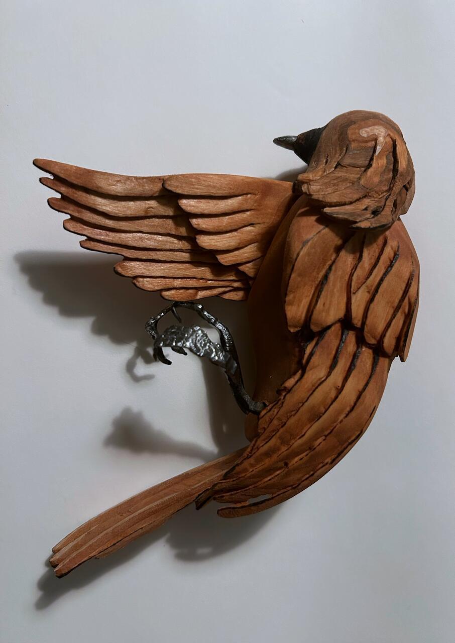 Kaia Hamilton, Organic Wood Sculpture I