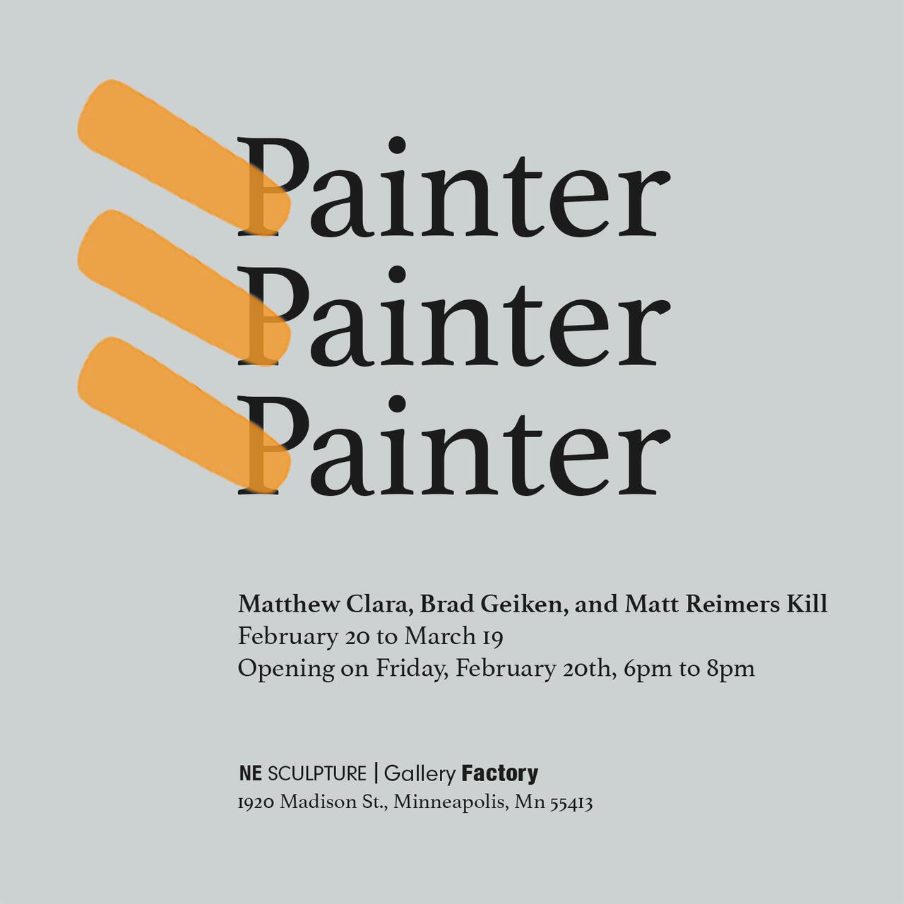 "Painter Painter Painter"