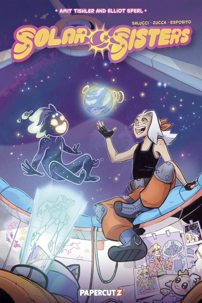 Cover of the graphic novel Solar Sisters.