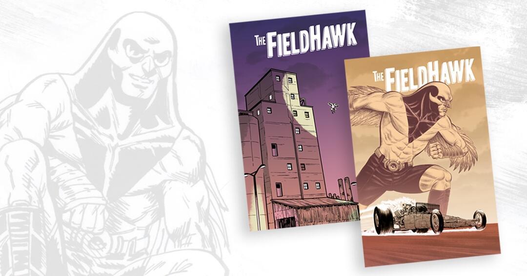 Promo Graphic for Bart King's The FieldHawk Kickstarter