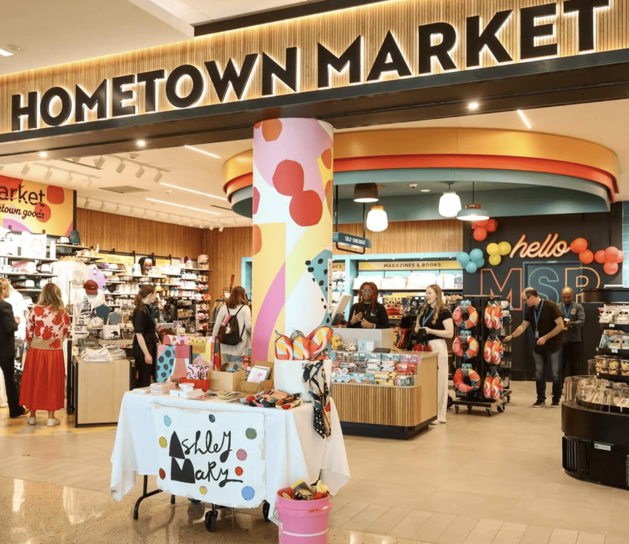 Ashley Mary, MSP Airport Hometown Market Designs