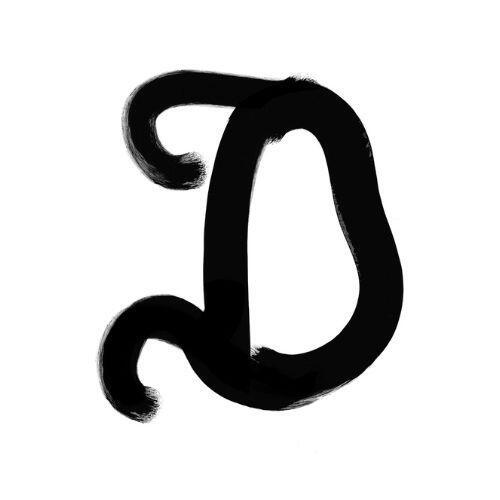 D logo