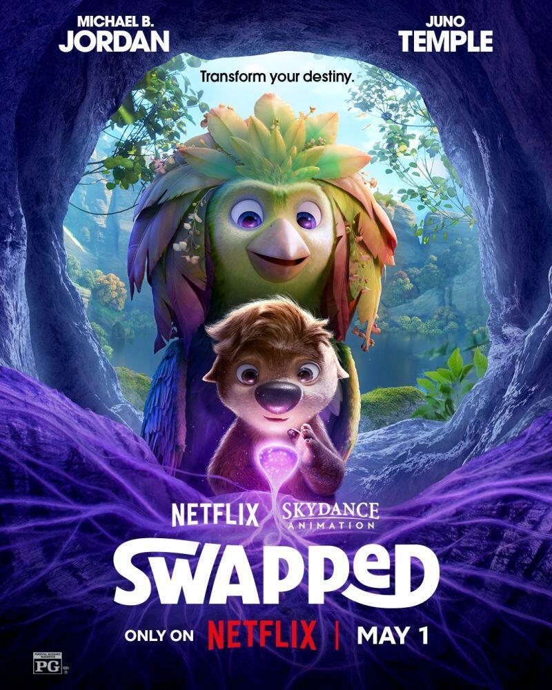 Poster for Swapped by Skydance Studios.