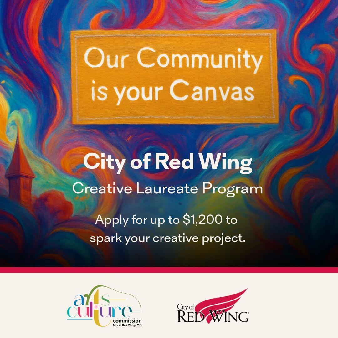 Red Wing Creative Laurete Promotional Graphic. 